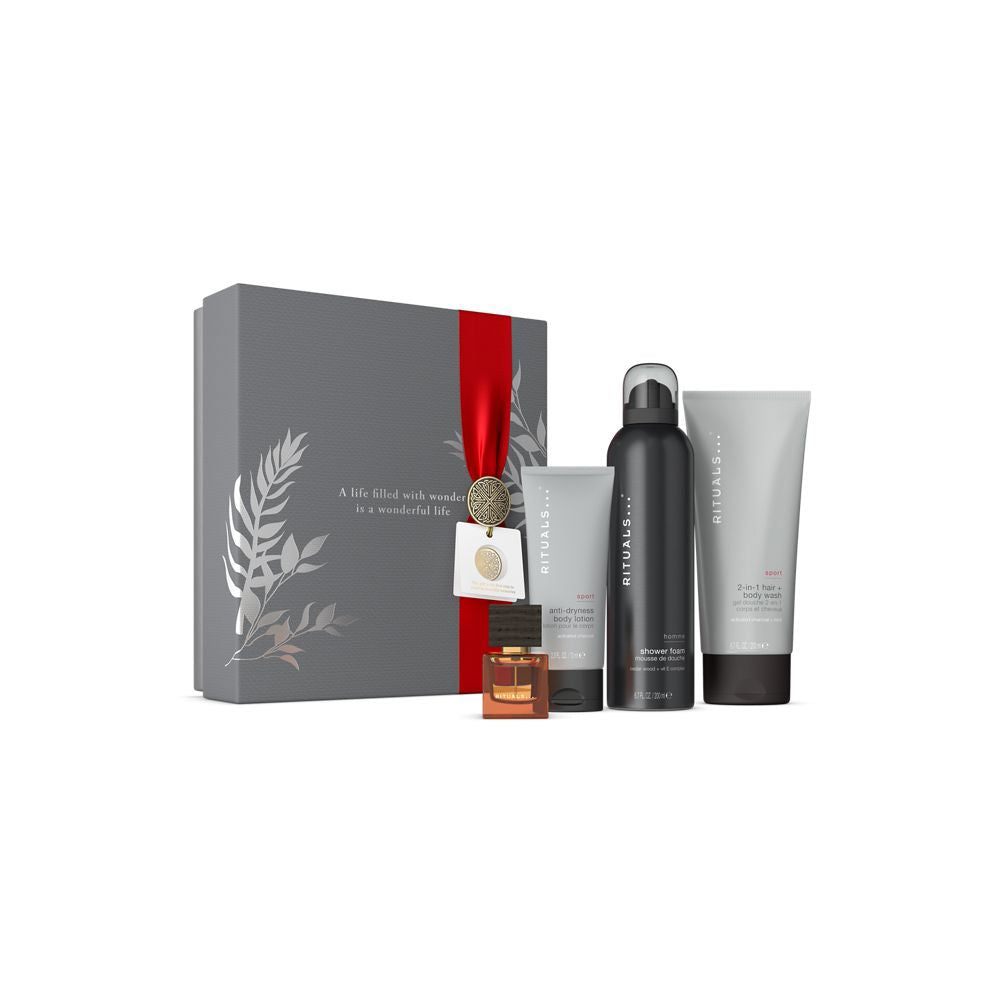 RITUALS HOMME MEDIUM GIFT SET 4 pz in , Hygiene by RITUALS. Merkmale: . Verfügbar bei ParfümReich.