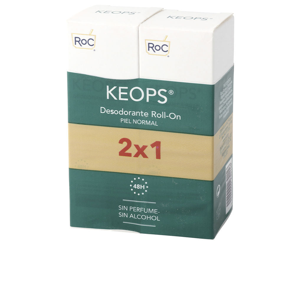 ROC KEOPS ROLL-ON deodorant NORMAL SKIN batch 2 pcs in , Hygiene by ROC. Merkmale: . Verfügbar bei ParfümReich.