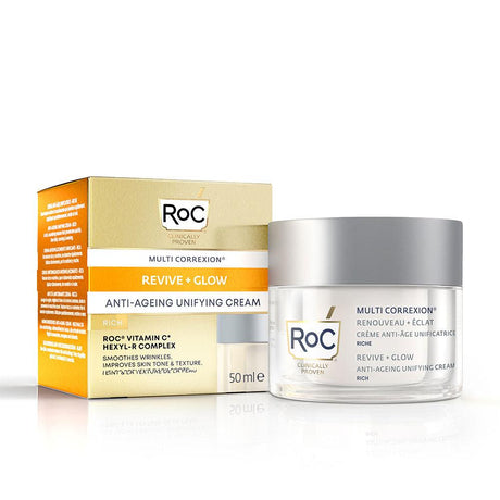 ROC REVIVE + GLOW crema unificadora 50 ml in , Facial Cosmetics by ROC. Merkmale: . Verfügbar bei ParfümReich.