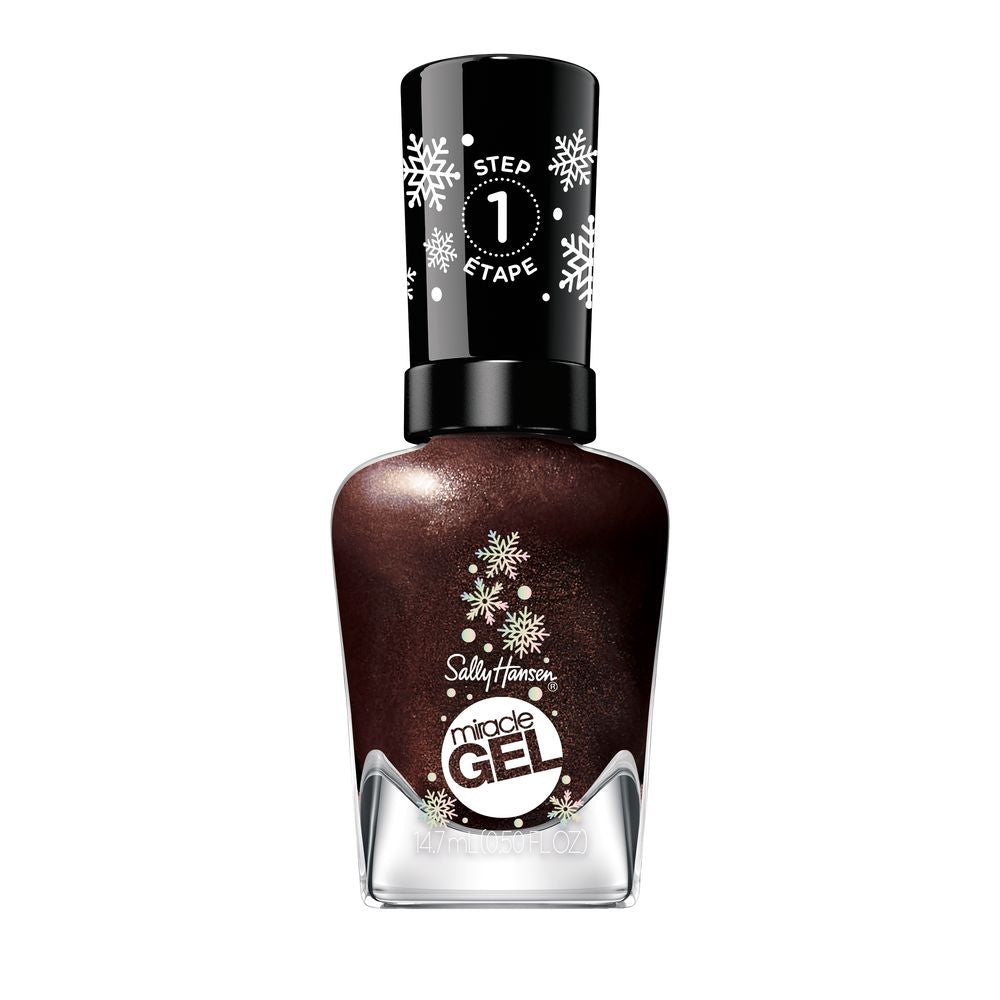 SALLY HANSEN MIRACLE GEL HOLIDAY Nail Polish 9.17 ml in Hot Cocoa Cuddles , Makeup by SALLY HANSEN. Merkmale: . Verfügbar bei ParfümReich.