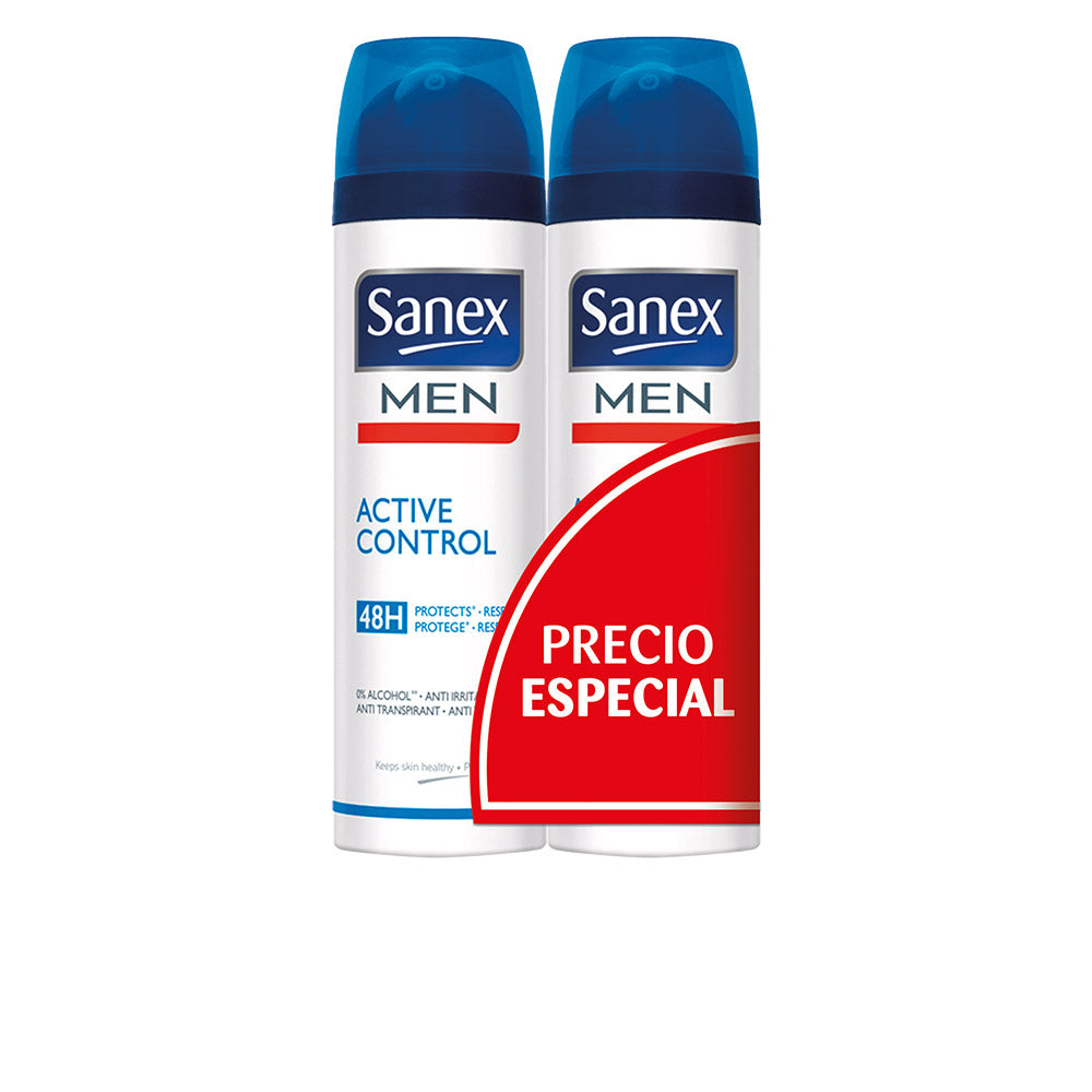 SANEX MEN ACTIVE CONTROL 48H deodorant vaporizer duo 2 x 200 ml in , Hygiene by SANEX. Merkmale: . Verfügbar bei ParfümReich.