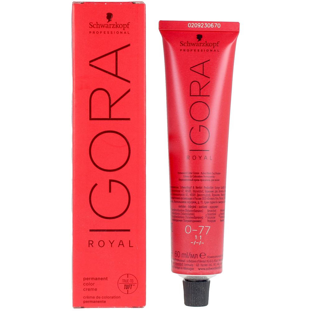 SCHWARZKOPF IGORA ROYAL Hair Color in 0-77 , Hair by SCHWARZKOPF. Merkmale: . Verfügbar bei ParfümReich.