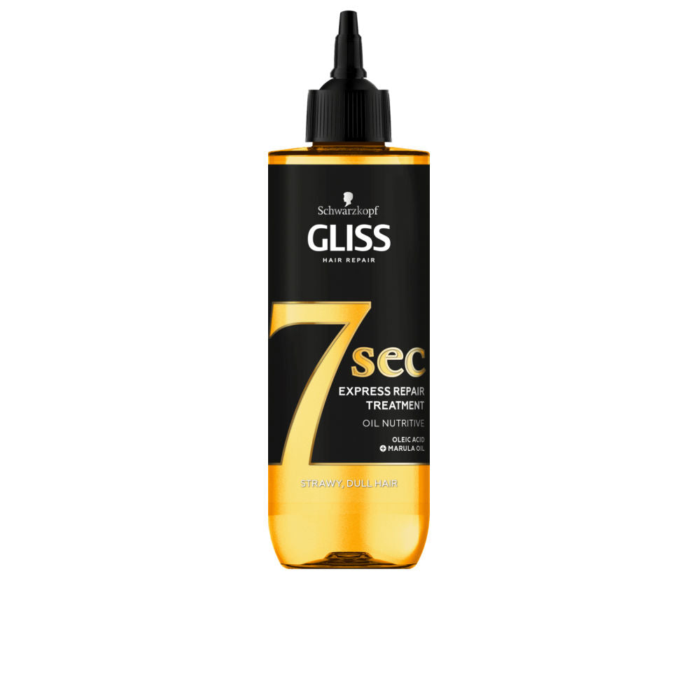 SCHWARZKOPF MASS MARKET GLISS 7 SEC express repair treatment oil nutritive 200 ml in Oil Nutritive , Hair by SCHWARZKOPF MASS MARKET. Merkmale: . Verfügbar bei ParfümReich.