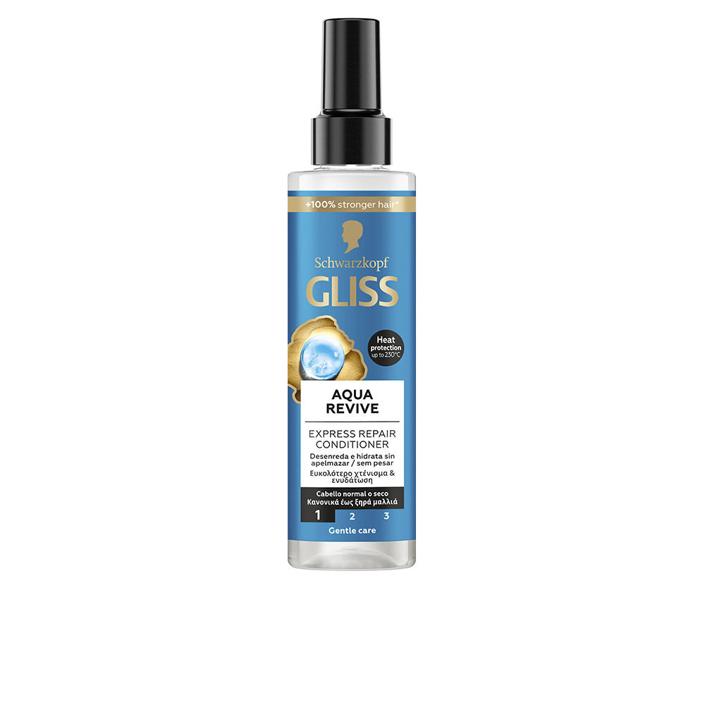 SCHWARZKOPF MASS MARKET GLISS AQUA REVIVE conditioner spray 200 ml in , Hair by SCHWARZKOPF MASS MARKET. Merkmale: . Verfügbar bei ParfümReich.