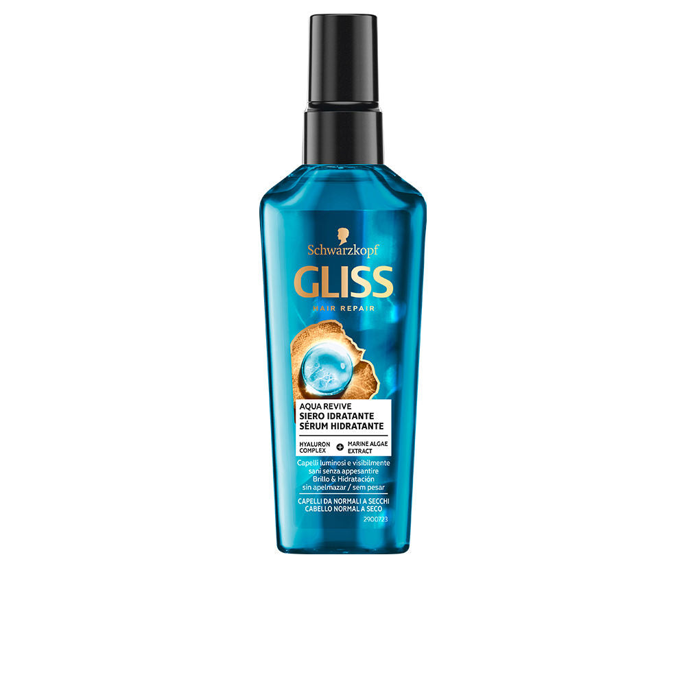 SCHWARZKOPF MASS MARKET GLISS AQUA REVIVE moisturizing serum 75 ml in , Hair by SCHWARZKOPF MASS MARKET. Merkmale: . Verfügbar bei ParfümReich.