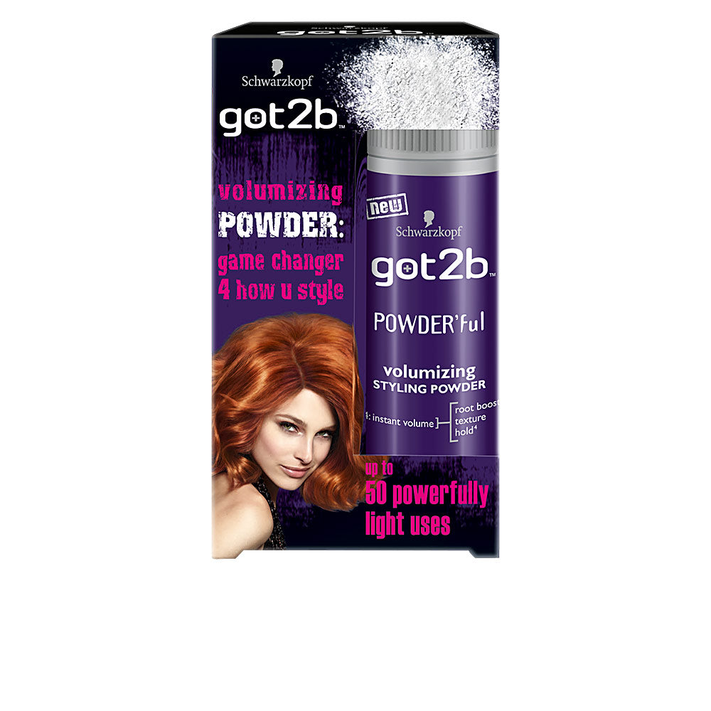 SCHWARZKOPF MASS MARKET GOT2B POWDER'FUL volumizing styling powder 10 gr in , Hair by SCHWARZKOPF MASS MARKET. Merkmale: . Verfügbar bei ParfümReich.