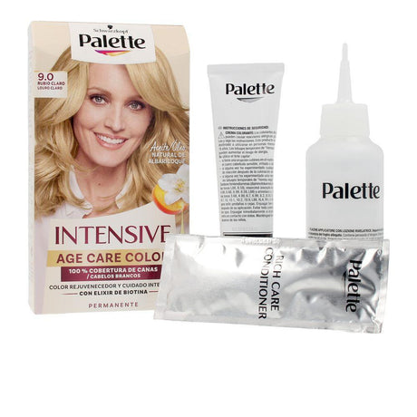 SCHWARZKOPF MASS MARKET PALETTE AGE CARE COLOR dye in Light Blonde , Hair by SCHWARZKOPF MASS MARKET. Merkmale: . Verfügbar bei ParfümReich.