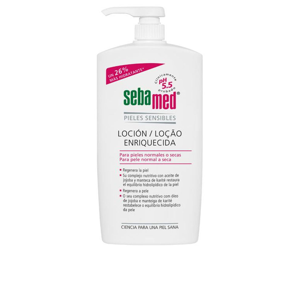 SEBAMED DRY AND SENSITIVE SKIN enriched lotion in 750 ml , Body Cosmetics by SEBAMED. Merkmale: . Verfügbar bei ParfümReich.