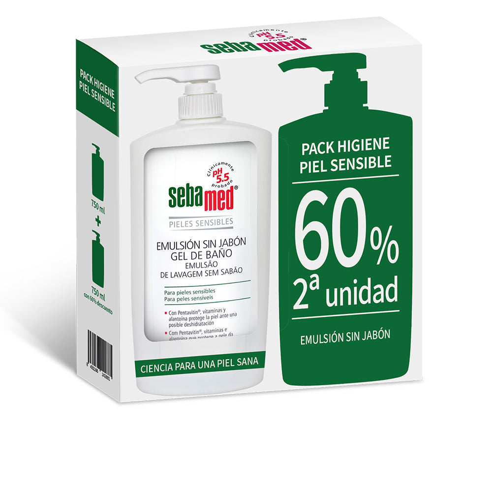 SEBAMED EMULSION WITHOUT SOAP bath gel 2 x 750 ml in , Hygiene by SEBAMED. Merkmale: . Verfügbar bei ParfümReich.