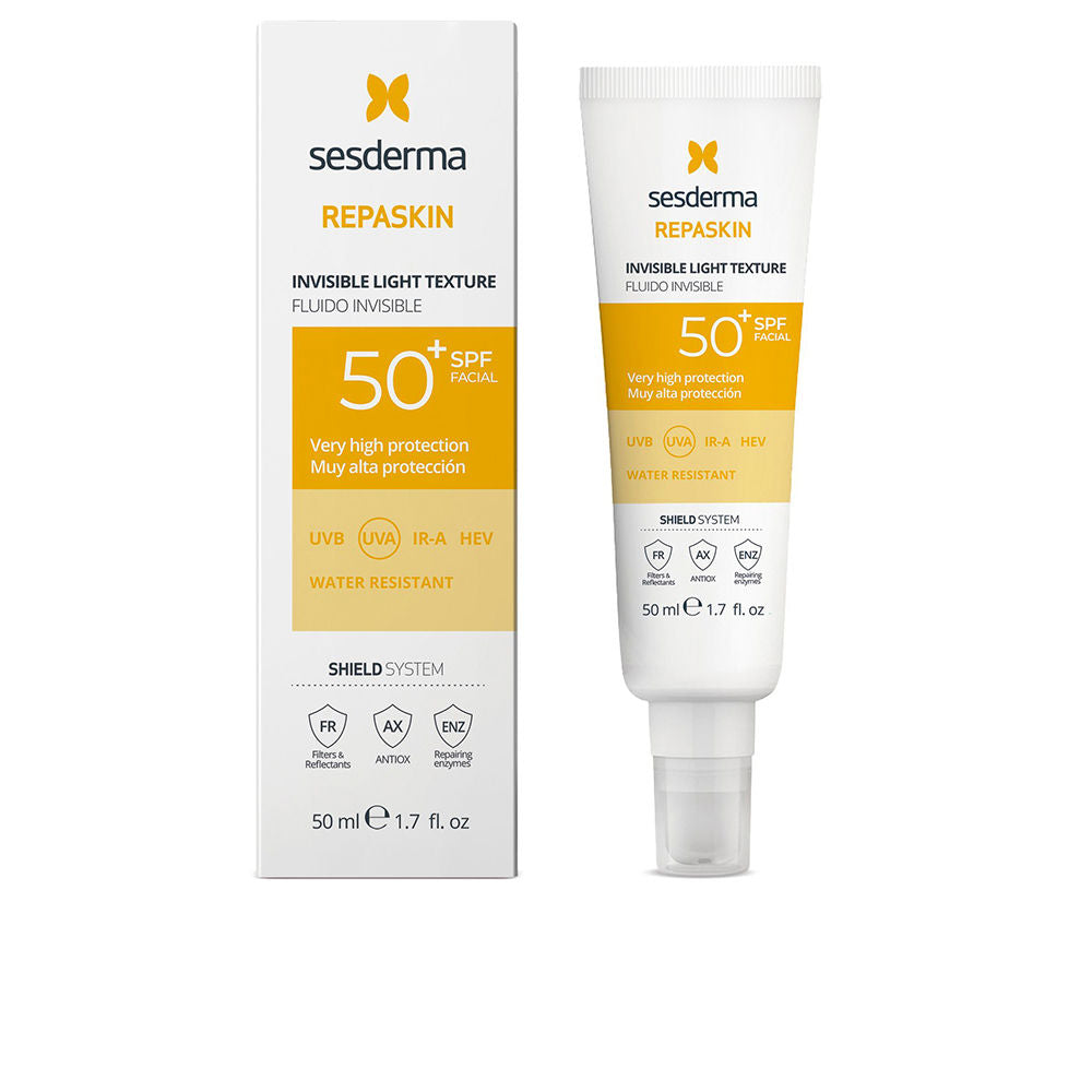 SESDERMA REPASKIN FACIAL invisible fluid SPF50+ 50 ml in , Sun Care by SESDERMA. Merkmale: . Verfügbar bei ParfümReich.