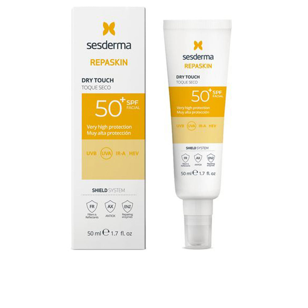 SESDERMA REPASKIN FACIAL photoprotective dry touch SPF50+ 50 ml in , Sun Care by SESDERMA. Merkmale: . Verfügbar bei ParfümReich.