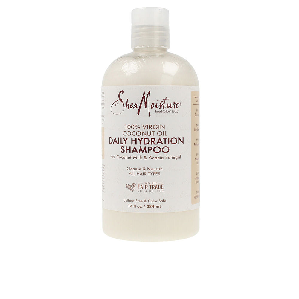 SHEA MOISTURE 100% VIRGIN COCONUT OIL daily hydration shampoo 384 ml in , Hair by SHEA MOISTURE. Merkmale: . Verfügbar bei ParfümReich.