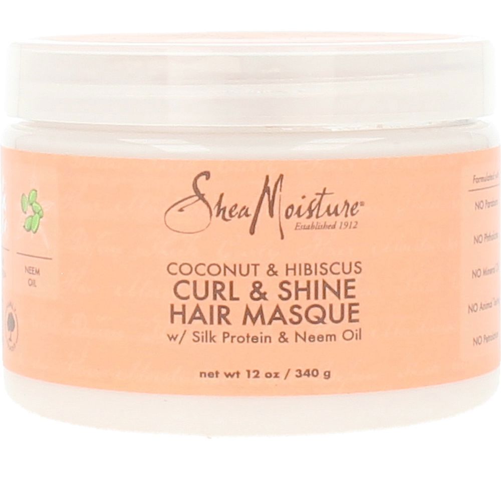 SHEA MOISTURE COCONUT &amp; HIBISCUS curl &amp; shine hair masque 340 gr in , Hair by SHEA MOISTURE. Merkmale: . Verfügbar bei ParfümReich.