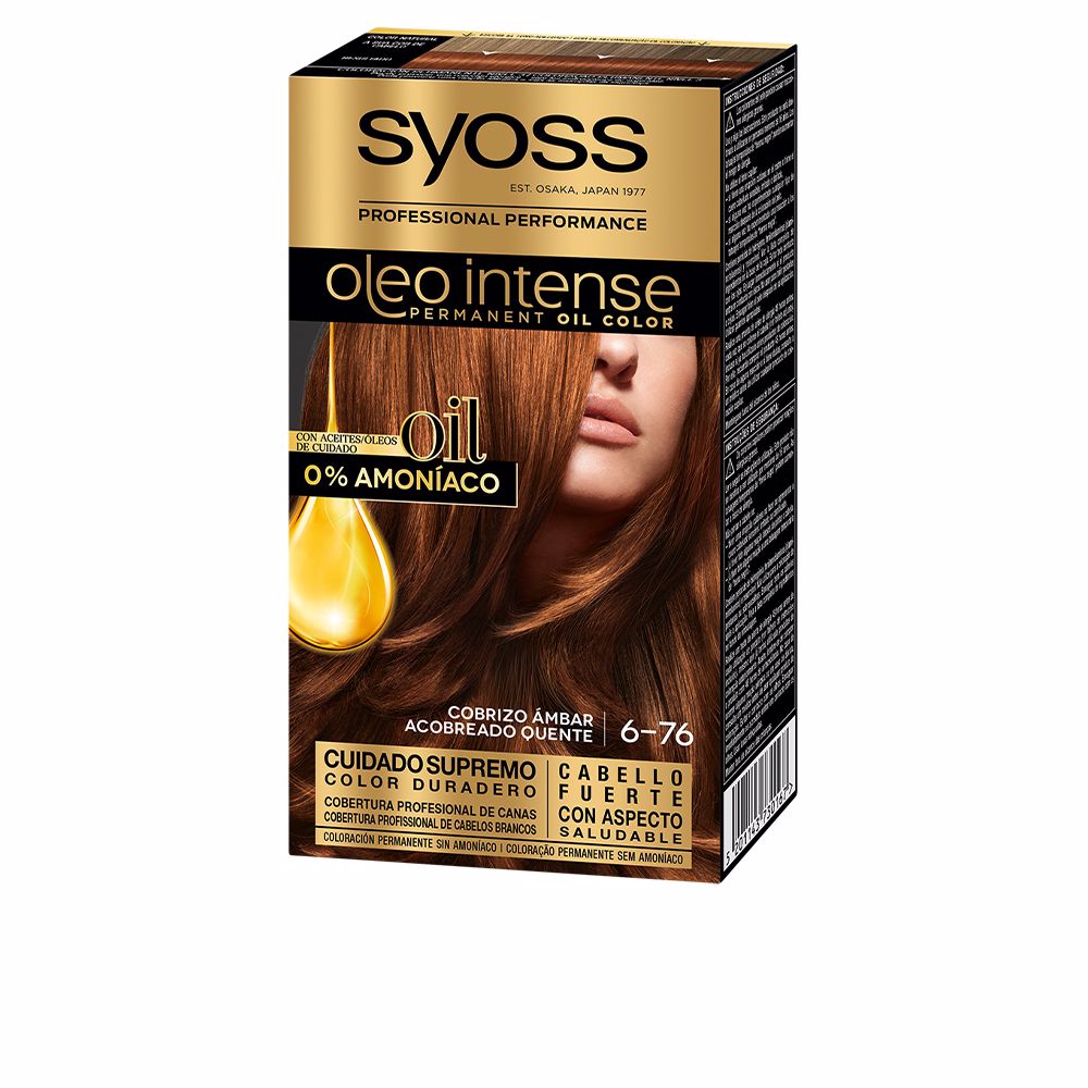 SYOSS OLEO INTENSE ammonia-free hair color in Amber Copper , Hair by SYOSS. Merkmale: . Verfügbar bei ParfümReich.