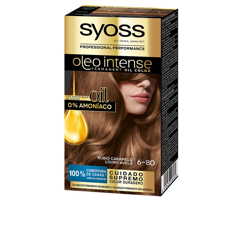 SYOSS OLEO INTENSE ammonia-free hair color in Caramel Blonde , Hair by SYOSS. Merkmale: . Verfügbar bei ParfümReich.