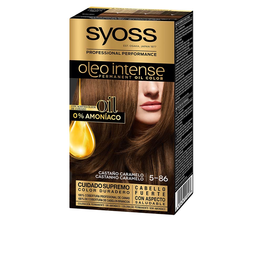 SYOSS OLEO INTENSE ammonia-free hair color in Caramel Brown , Hair by SYOSS. Merkmale: . Verfügbar bei ParfümReich.