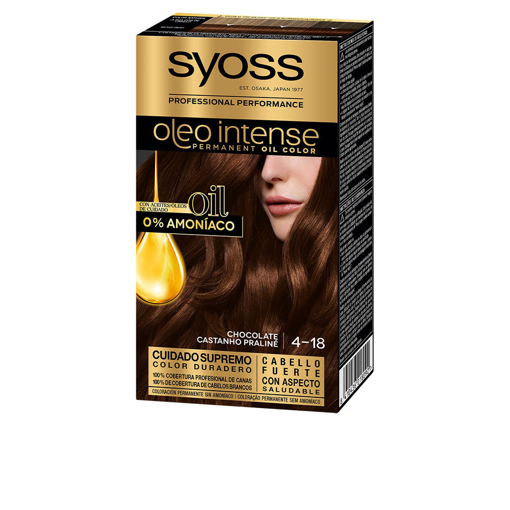 SYOSS OLEO INTENSE ammonia-free hair color in Chocolate , Hair by SYOSS. Merkmale: . Verfügbar bei ParfümReich.