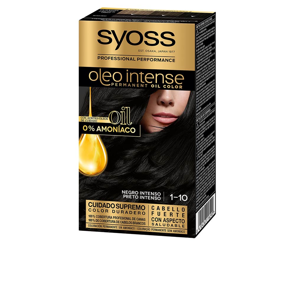 SYOSS OLEO INTENSE ammonia-free hair color in Intense Black , Hair by SYOSS. Merkmale: . Verfügbar bei ParfümReich.