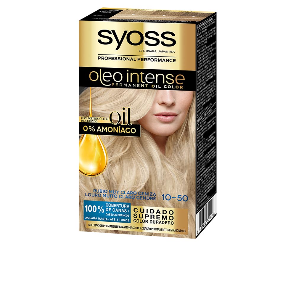 SYOSS OLEO INTENSE ammonia-free hair color in Light Ash Blonde , Hair by SYOSS. Merkmale: . Verfügbar bei ParfümReich.