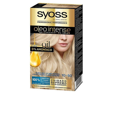 SYOSS OLEO INTENSE ammonia-free hair color in 12-00 Silver Blond , Hair by SYOSS. Merkmale: . Verfügbar bei ParfümReich.
