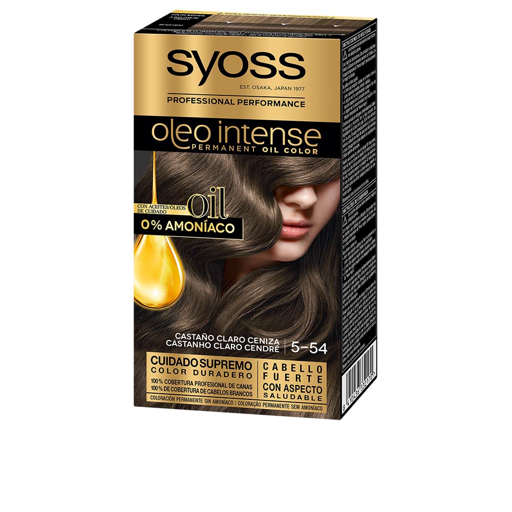 SYOSS OLEO INTENSE ammonia-free hair color in Light Brown Ash , Hair by SYOSS. Merkmale: . Verfügbar bei ParfümReich.