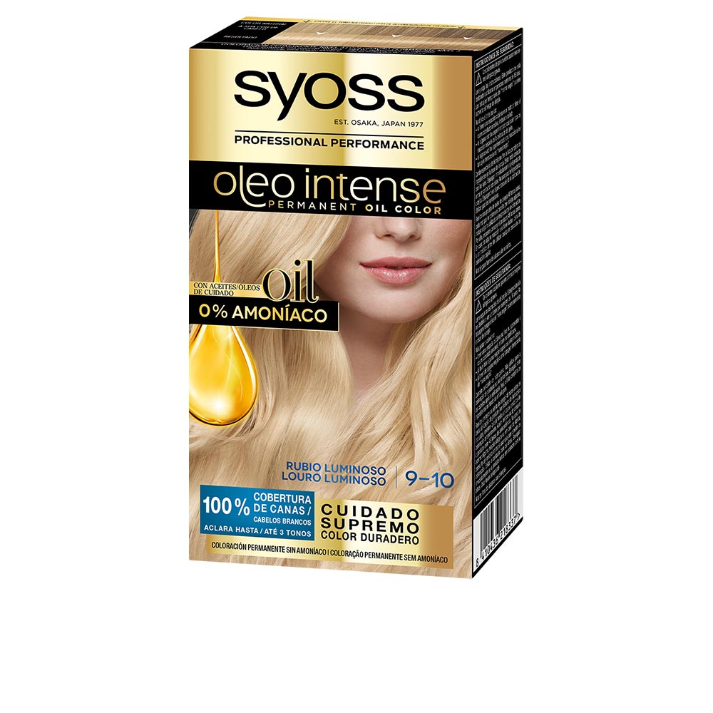 SYOSS OLEO INTENSE ammonia-free hair color in Luminous Blonde , Hair by SYOSS. Merkmale: . Verfügbar bei ParfümReich.