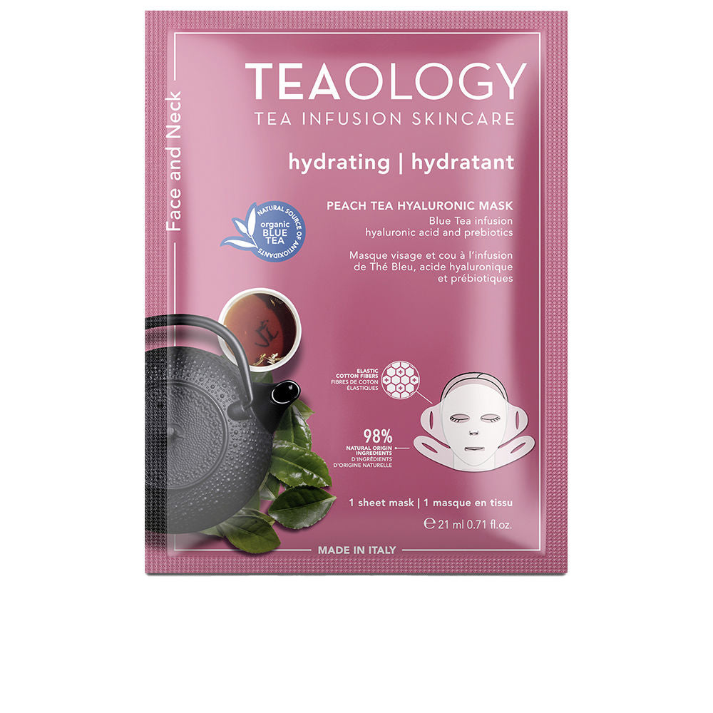 TEAOLOGY FACE AND NECK peach tea hyaluronic mask 21 ml in , Facial Cosmetics by TEAOLOGY. Merkmale: . Verfügbar bei ParfümReich.