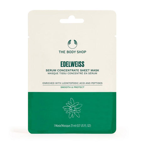 THE BODY SHOP EDELWEISS serum concentrate sheet mask 1 u in , Facial Cosmetics by THE BODY SHOP. Merkmale: . Verfügbar bei ParfümReich.
