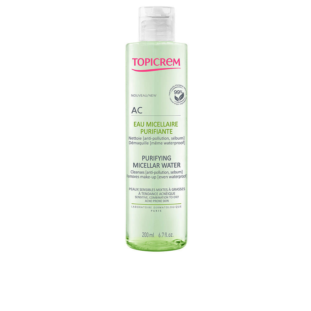 TOPICREM AC purifying micellar water in 200 ml , Facial Cosmetics by TOPICREM. Merkmale: . Verfügbar bei ParfümReich.