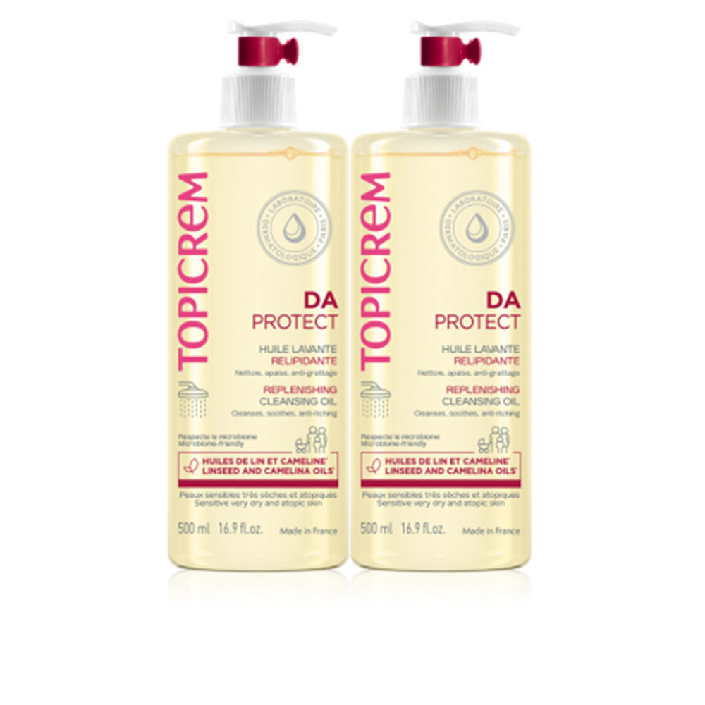 TOPICREM DA PROTECT LIPIDIZING CLEANSING OIL PACK 2 x 500 ml in , Hygiene by TOPICREM. Merkmale: . Verfügbar bei ParfümReich.