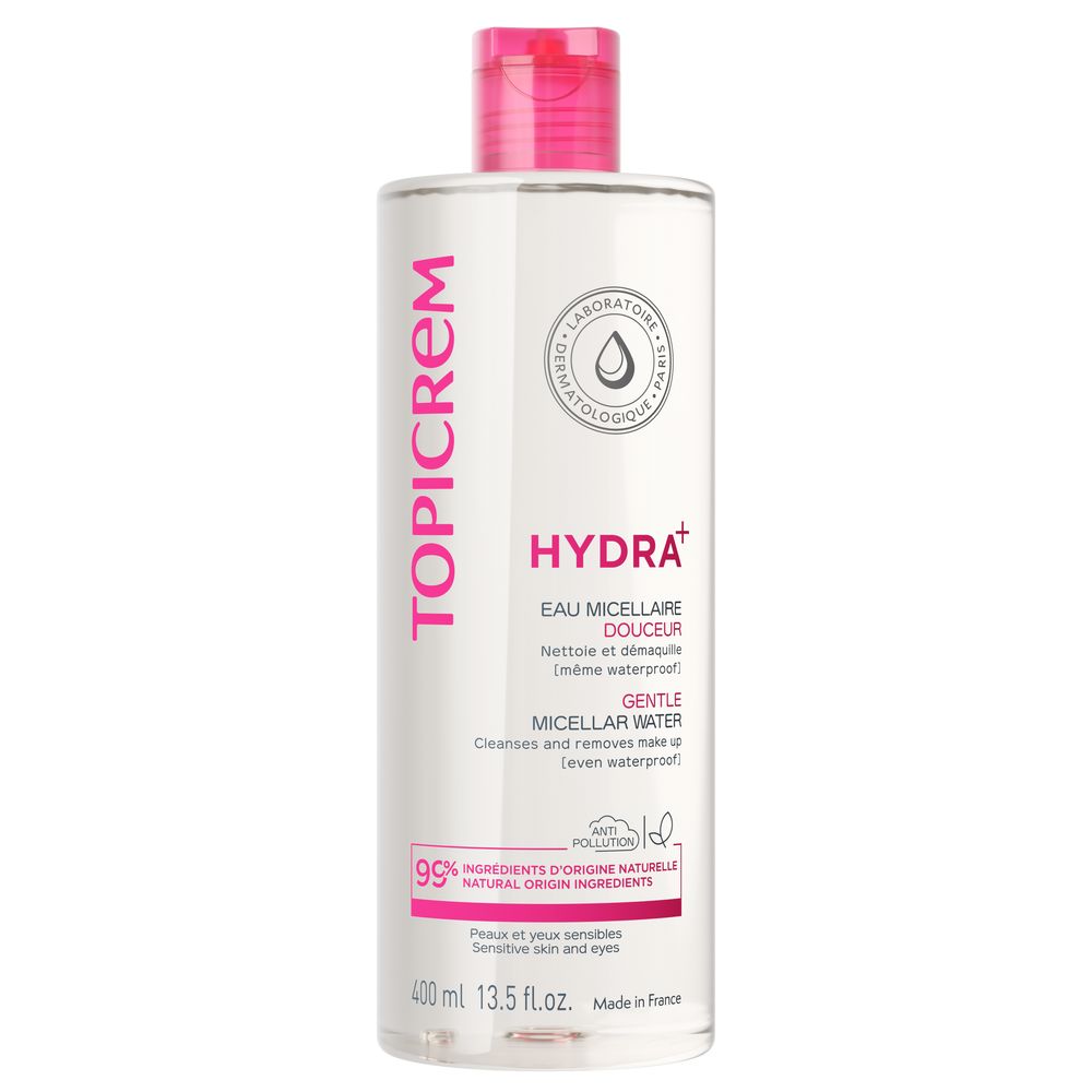 TOPICREM HYDRA+ mild micellar water 400 ml in , Facial Cosmetics by TOPICREM. Merkmale: . Verfügbar bei ParfümReich.