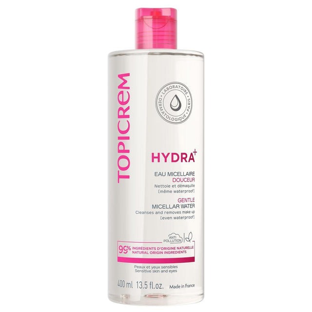 TOPICREM HYDRA+ mild micellar water 400 ml in , Facial Cosmetics by TOPICREM. Merkmale: . Verfügbar bei ParfümReich.