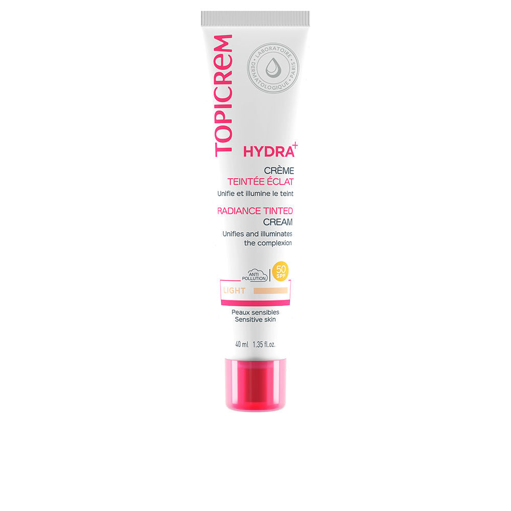 TOPICREM HYDRA+ tinted cream SPF50 40ml in Light , Facial Cosmetics by TOPICREM. Merkmale: . Verfügbar bei ParfümReich.