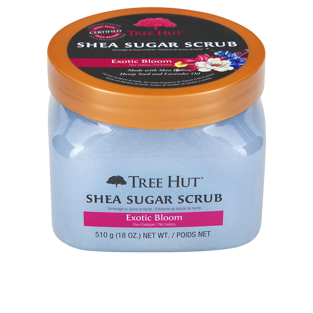 TREE HUT Exfoliating sugar scrub exotic flower 510 gr in , Body Cosmetics by TREE HUT. Merkmale: . Verfügbar bei ParfümReich.