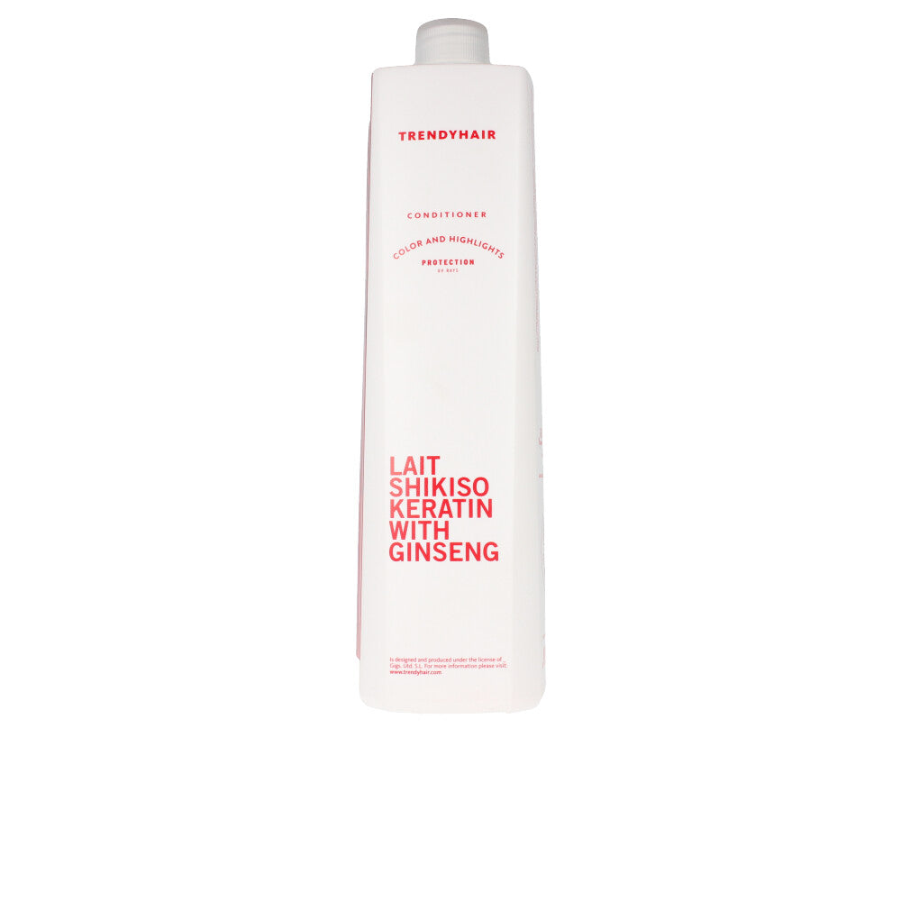 TRENDY HAIR LAIT SHIKISO KERATIN with ginseng 1000 ml in , Hair by TRENDY HAIR. Merkmale: . Verfügbar bei ParfümReich.