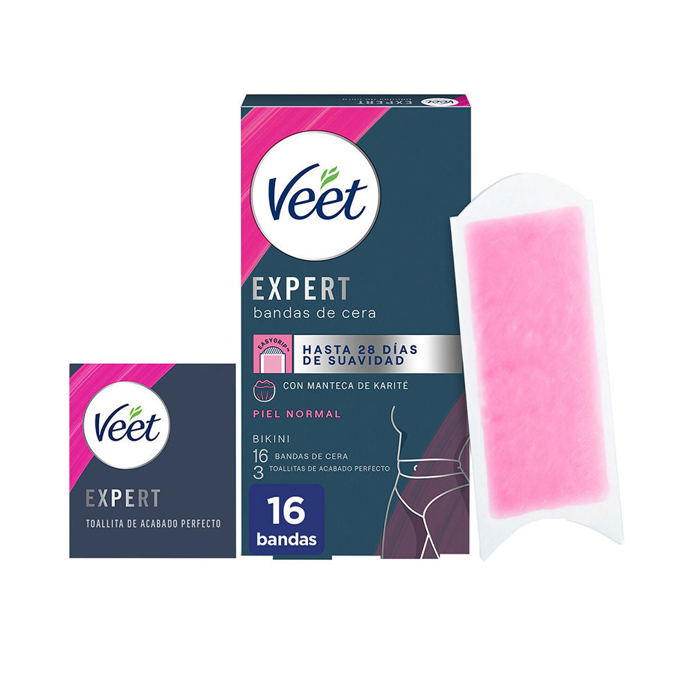 VEET EXPERT BIKINI depilatory wax strips for normal skin 16 units in , Hygiene by VEET. Merkmale: . Verfügbar bei ParfümReich.