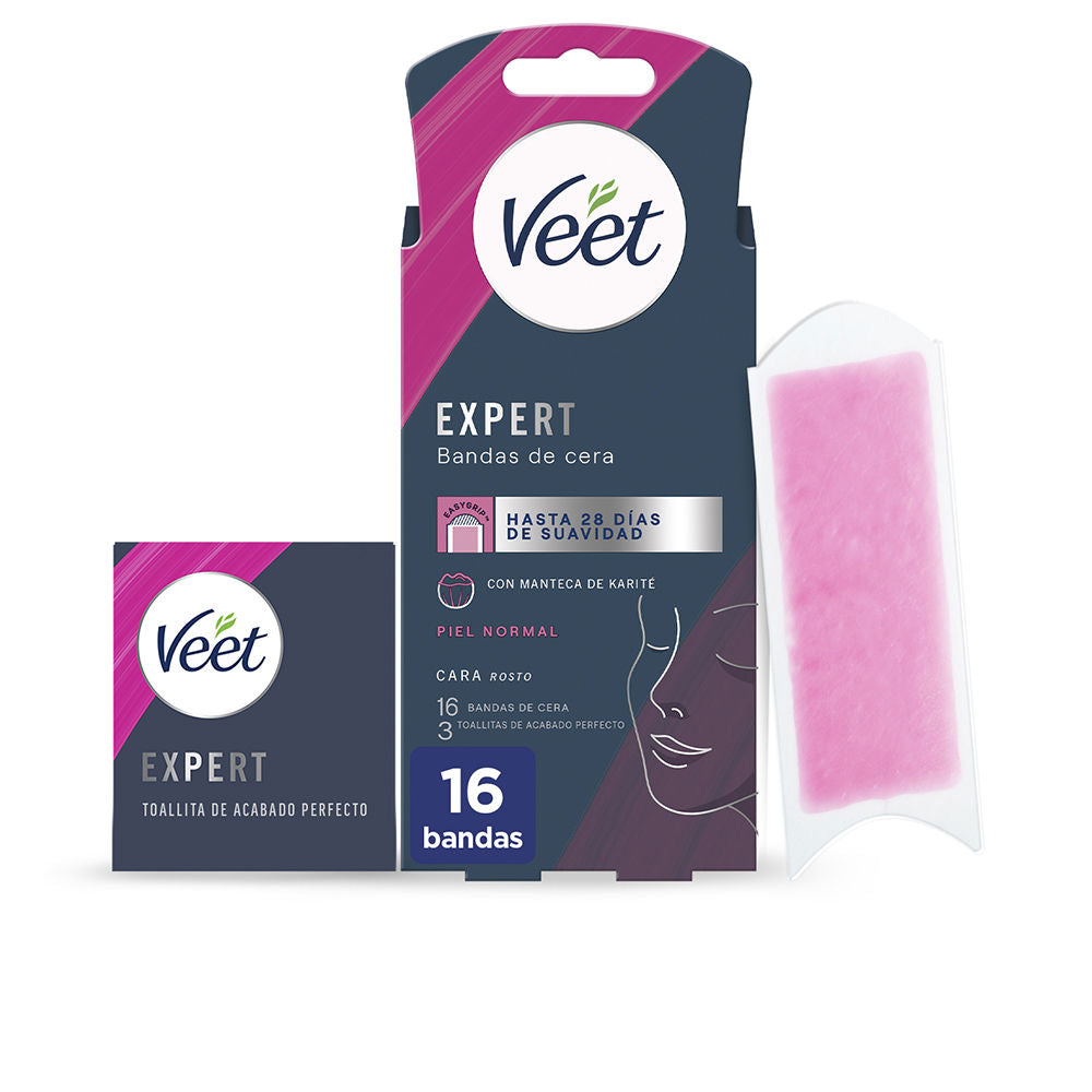 VEET EXPERT FACIAL wax strips normal skin 16 u in , Hygiene by VEET. Merkmale: . Verfügbar bei ParfümReich.