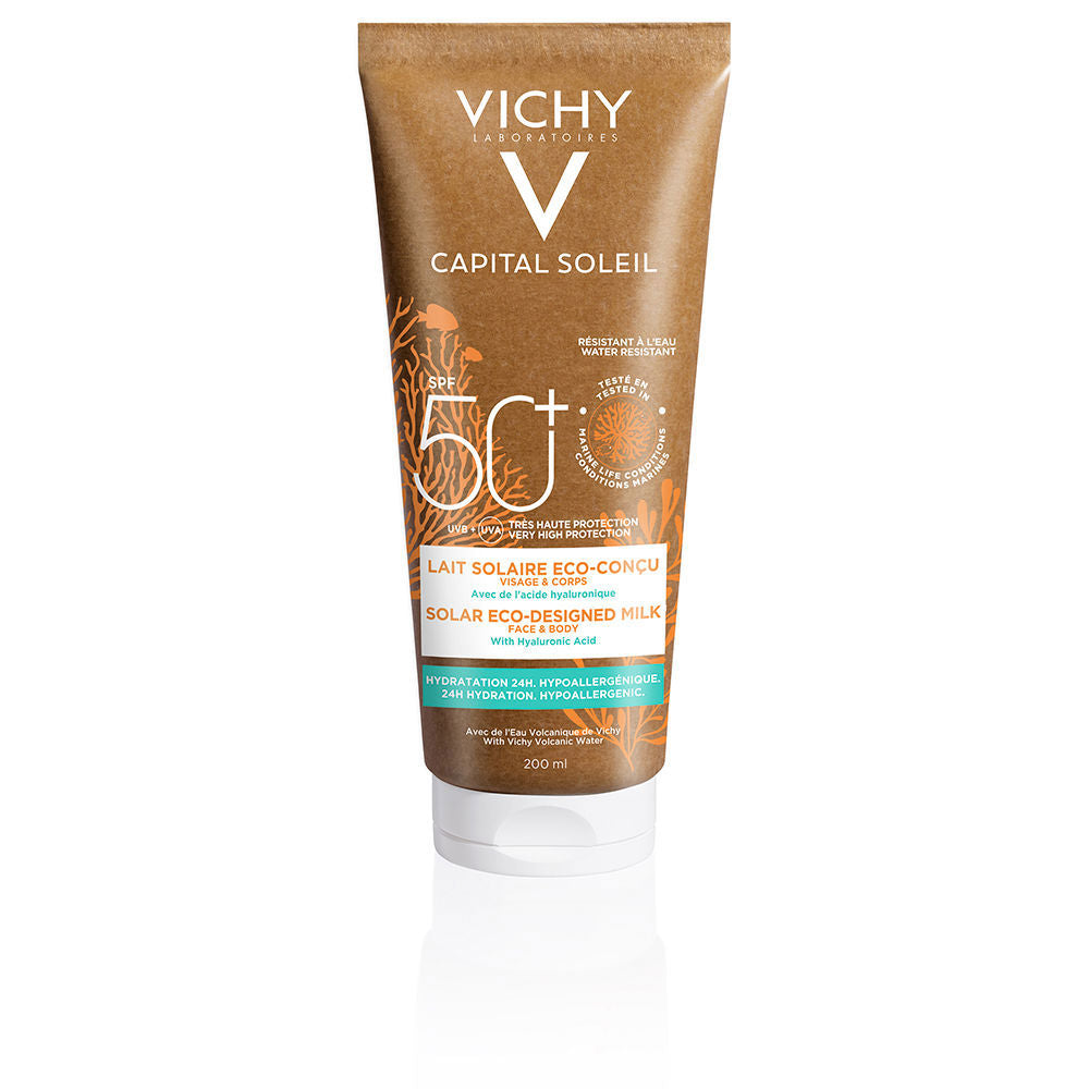 VICHY CAPITAL SOLEIL eco-designed sun milk SPF50+ 200 ml in , Sun Care by VICHY. Merkmale: . Verfügbar bei ParfümReich.