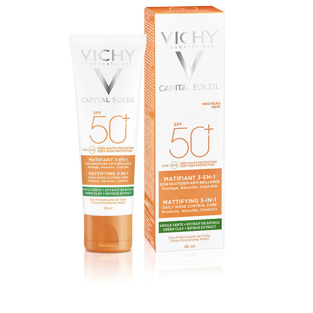 VICHY CAPITAL SOLEIL matifiant 3-en-1 SPF50+ 50 ml in , Sun Care by VICHY. Merkmale: . Verfügbar bei ParfümReich.