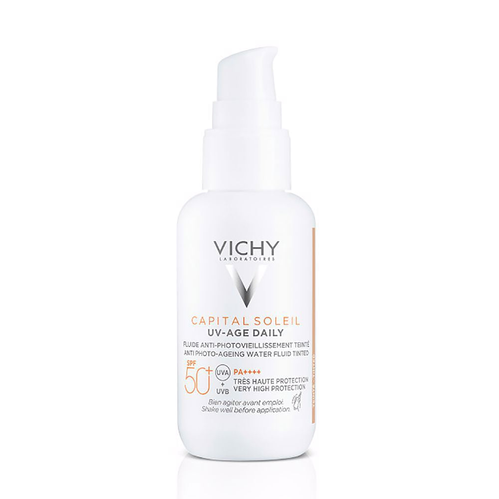 VICHY CAPITAL SOLEIL uv-age daily water fluid con color SPF50+ 40 ml in , Sun Care by VICHY. Merkmale: . Verfügbar bei ParfümReich.