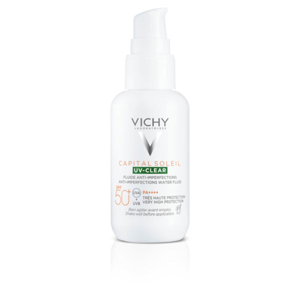 VICHY CAPITAL SOLEIL UV CLEAR fluide anti-imperfections SPF50+ 40 ml in , Sun Care by VICHY. Merkmale: . Verfügbar bei ParfümReich.