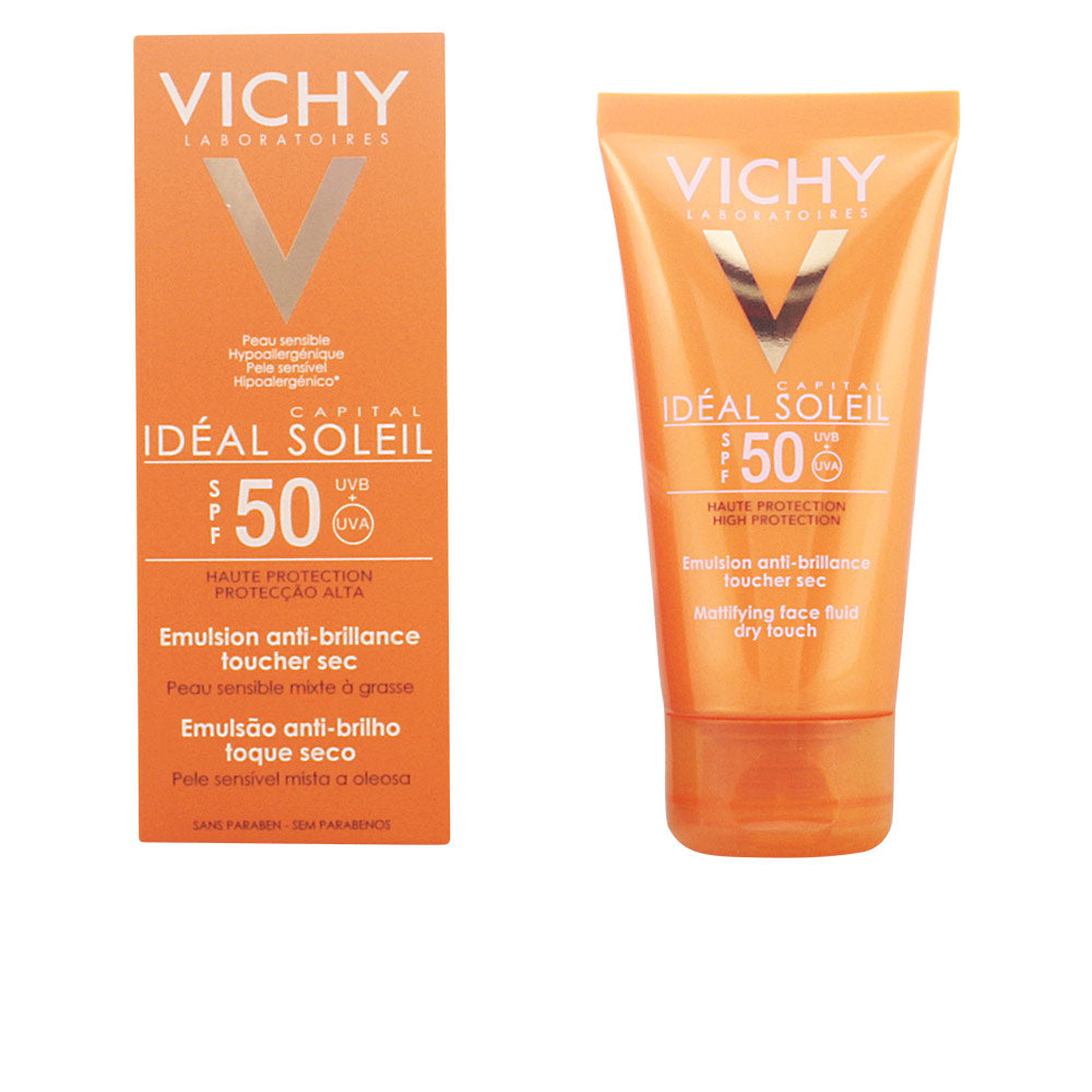 VICHY IDÉAL SOLEIL emulsion anti-brillance toucher sec SPF50 50 ml in , Sun Care by VICHY. Merkmale: . Verfügbar bei ParfümReich.