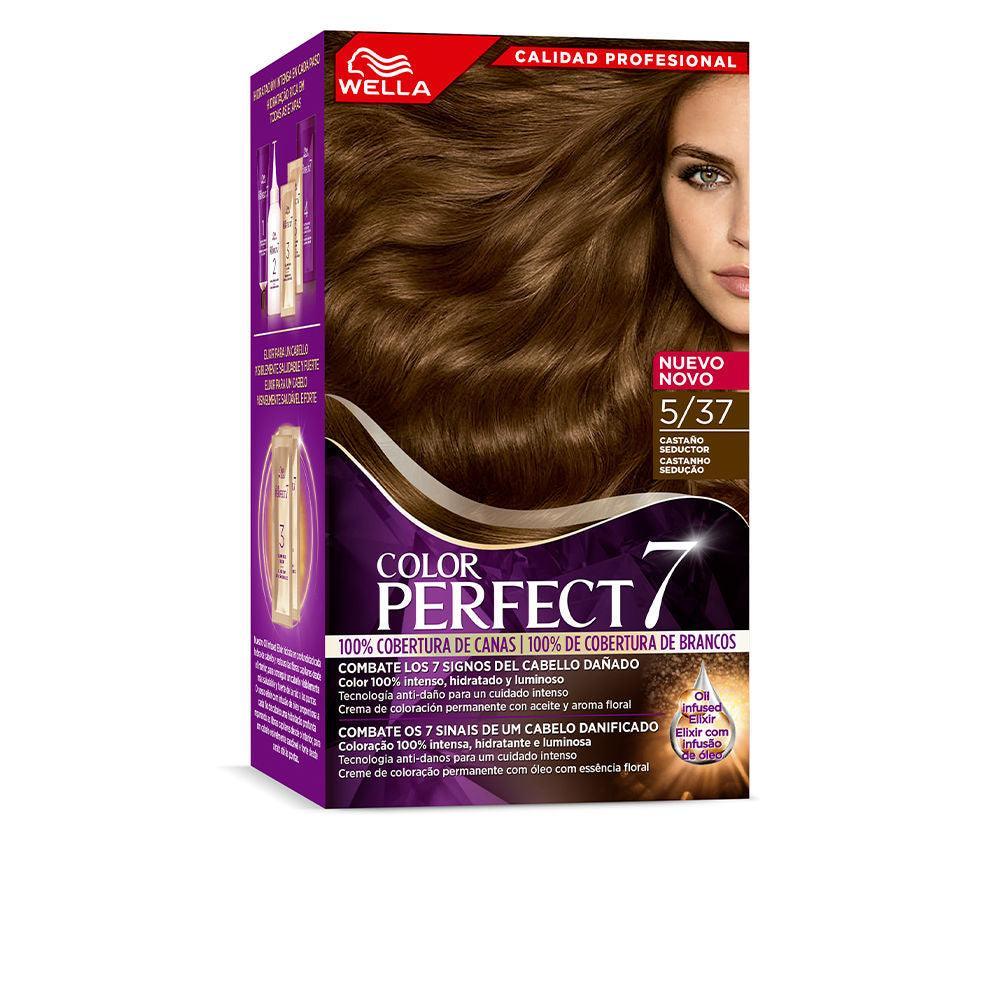 WELLA COLOR PERFECT 7 WELLA COLOR PERFECT 7 100% gray coverage in Seductive brown , Hair by WELLA COLOR PERFECT 7. Merkmale: . Verfügbar bei ParfümReich.