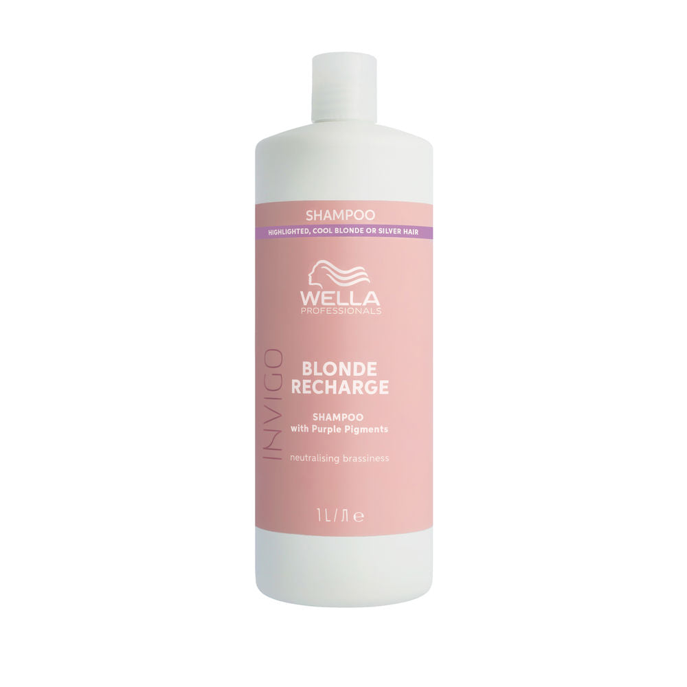 WELLA PROFESSIONALS INVIGO BLONDE RECHARGE Shampoo Blonde hair in 1000 ml , Hair by WELLA PROFESSIONALS. Merkmale: . Verfügbar bei ParfümReich.