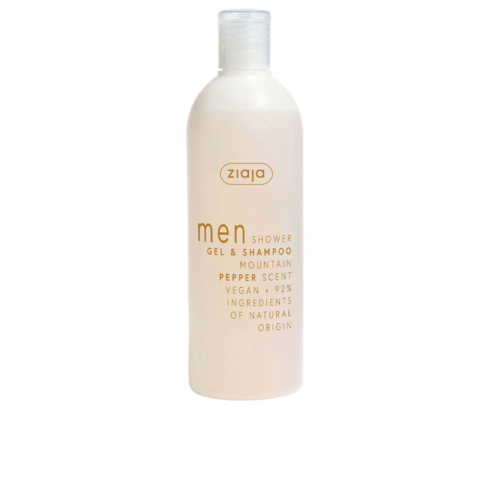 ZIAJA MEN shower gel and shampoo mountain pepper 400 ml in , Hygiene by ZIAJA. Merkmale: . Verfügbar bei ParfümReich.